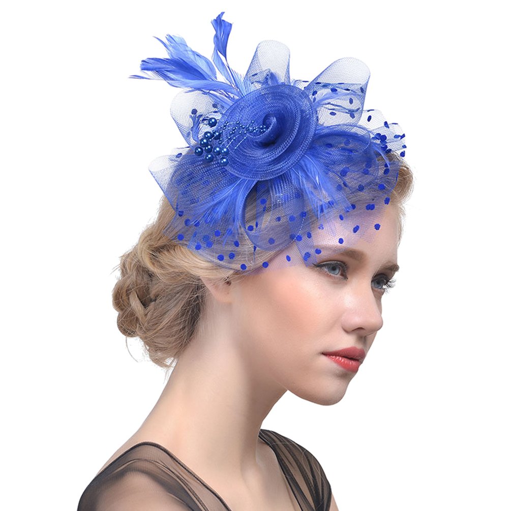 Yujeet Sombreros Y Tocados De Mujer Diadema De Novia Transparente Headwear Para El Cóctel De La Boda Y Muchas Otras Ocasiones