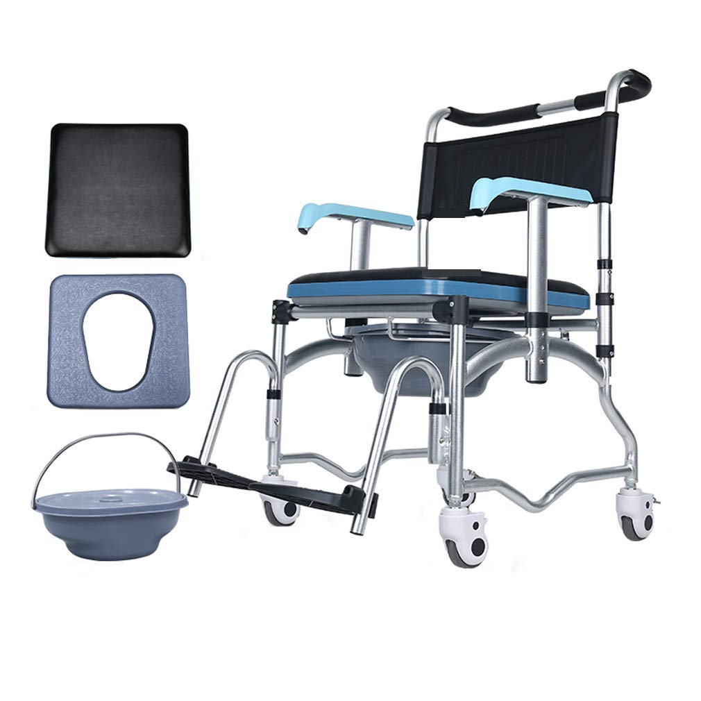 Buy Folding Wheeled Commode Chair,Wheeled Shower Commode Chair,Mobile
