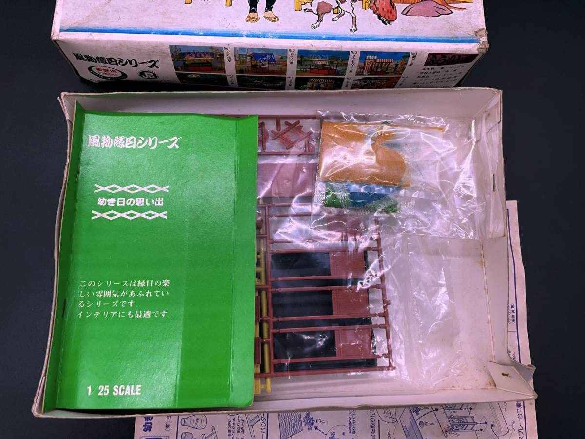 古典風俗縁日シリーズ　風船屋・お面屋　プラモデル 古典風俗縁日シリーズ 風船屋・お面屋 プラモデル