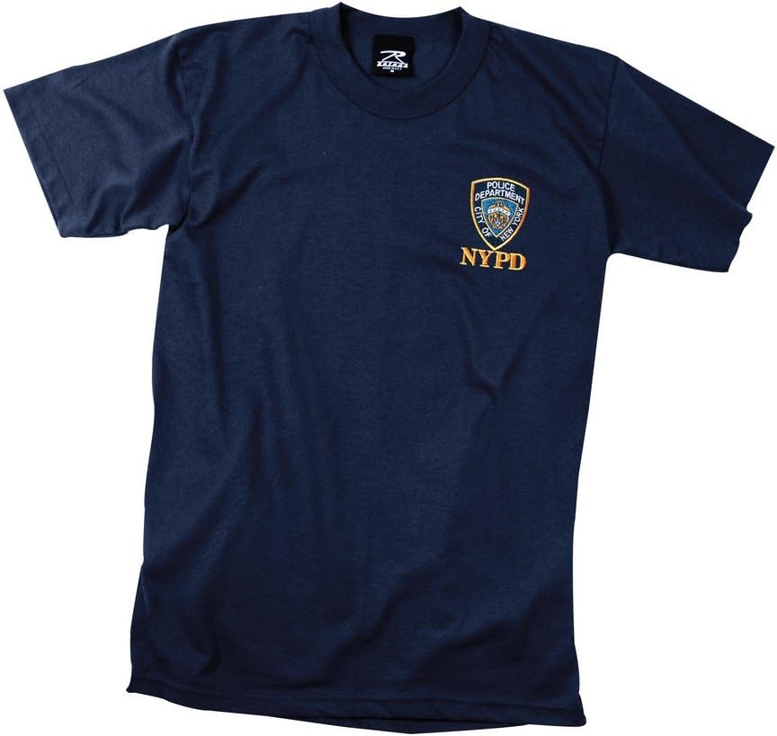 NYPD Embroidered Patch TShirt Size Adult XLarge