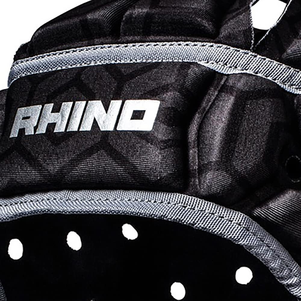RHINO Rugby Head Guard Pro Adult Black Medium : Sports & Outdoors