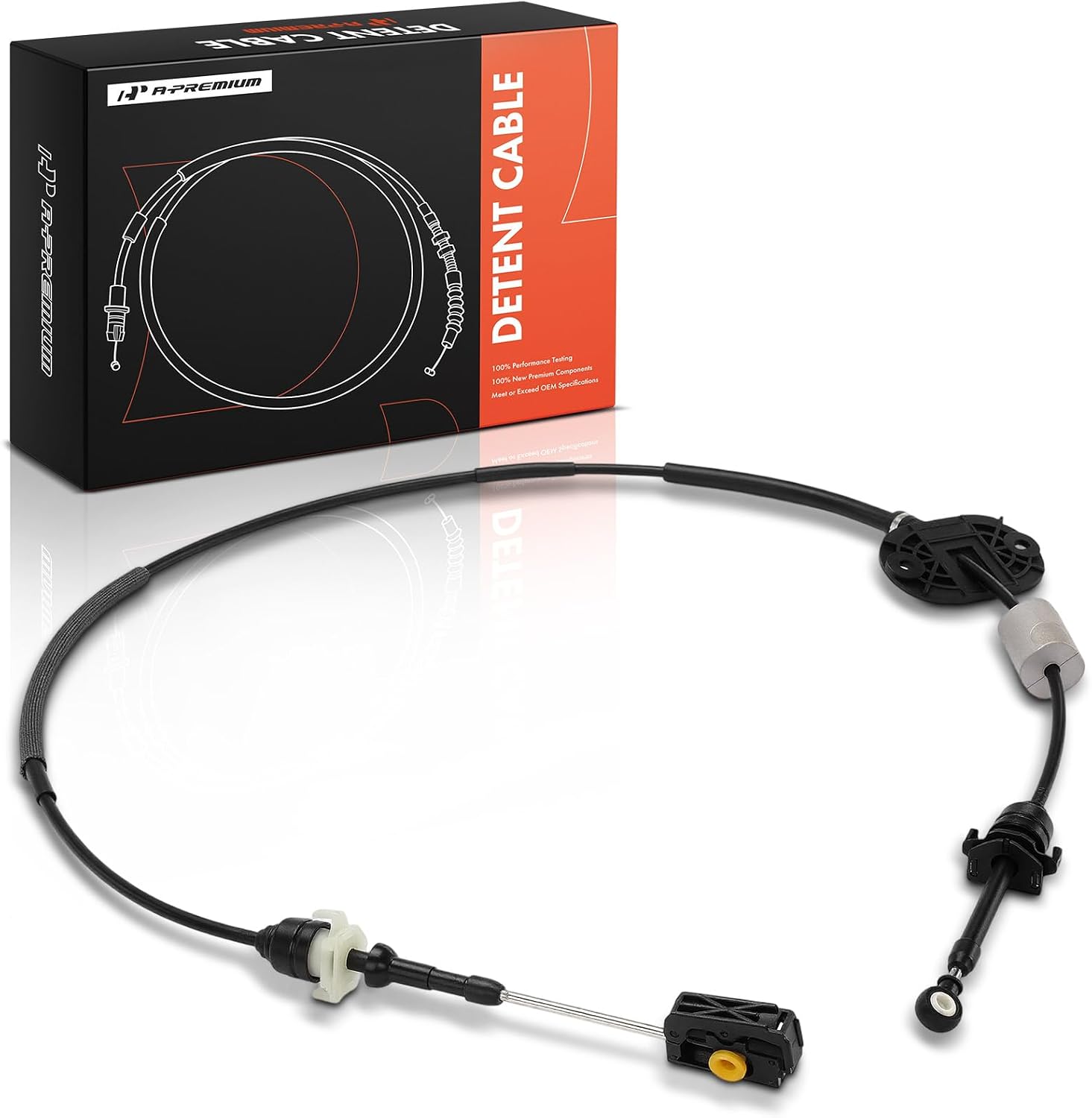 A-Premium Automatic Transmission Detent Cable Compatible with Ford Focus 2005 2006 2007, 4 Speed Automatic Transmission
