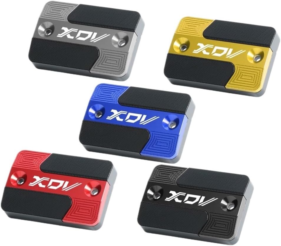 Fluid Reservoir Cap for LONGJIA XDV250si XDV300i Motorcycle XDV300i Motorcycle Aluminum Front Clutch Brake Fluid Reservoir Caps Oil Tank Cover