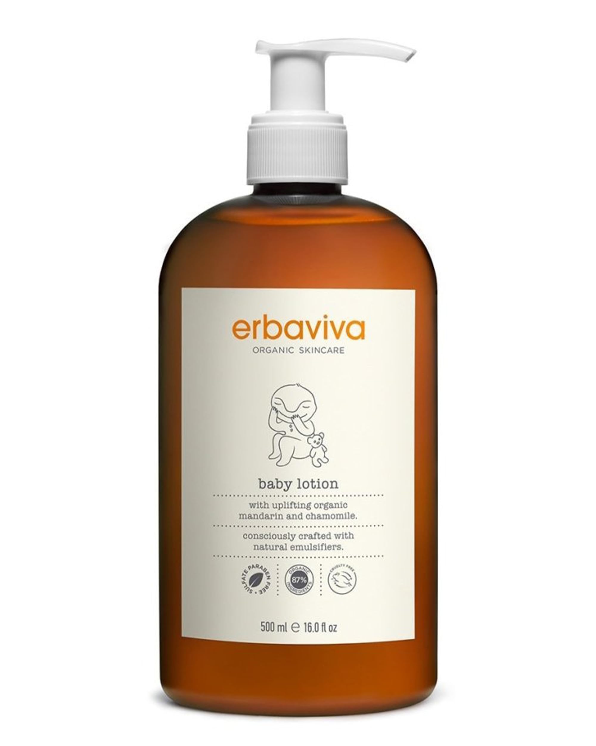 Organic Baby Lotion, 16 Fl Oz