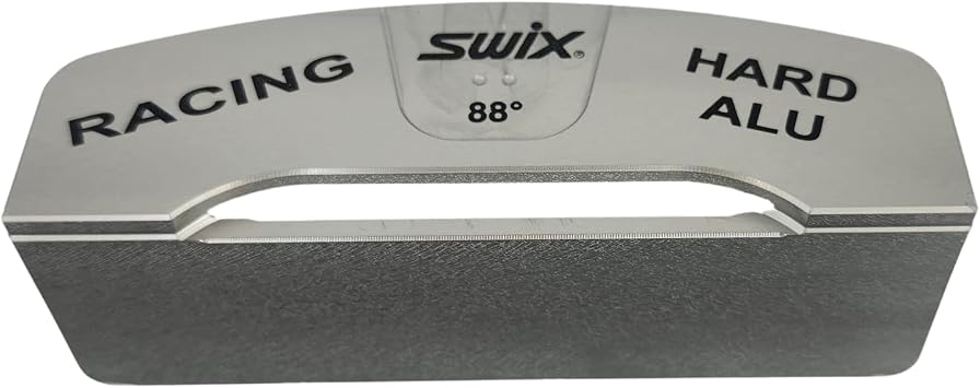 SWIX Racing Side Edge File Guide | Aluminum Precise Tool for Sharpening, Grinding & Filing Steel Edges of Skis & Snowboard
