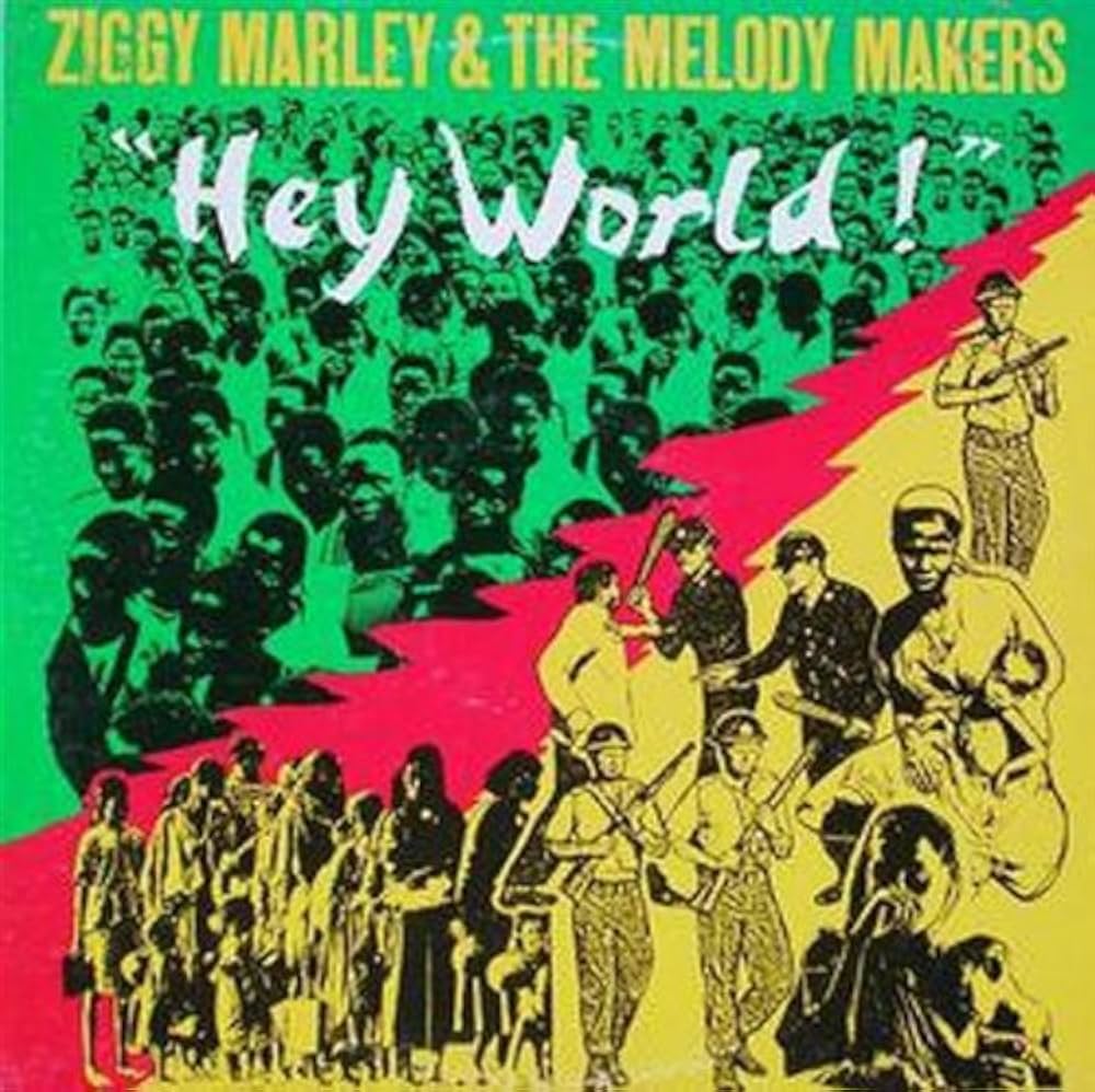 USオリジナル　ZIGGY MARLEY “Hey World！” 61LgP-tfazL._UF1000,1000_QL80_.jpg