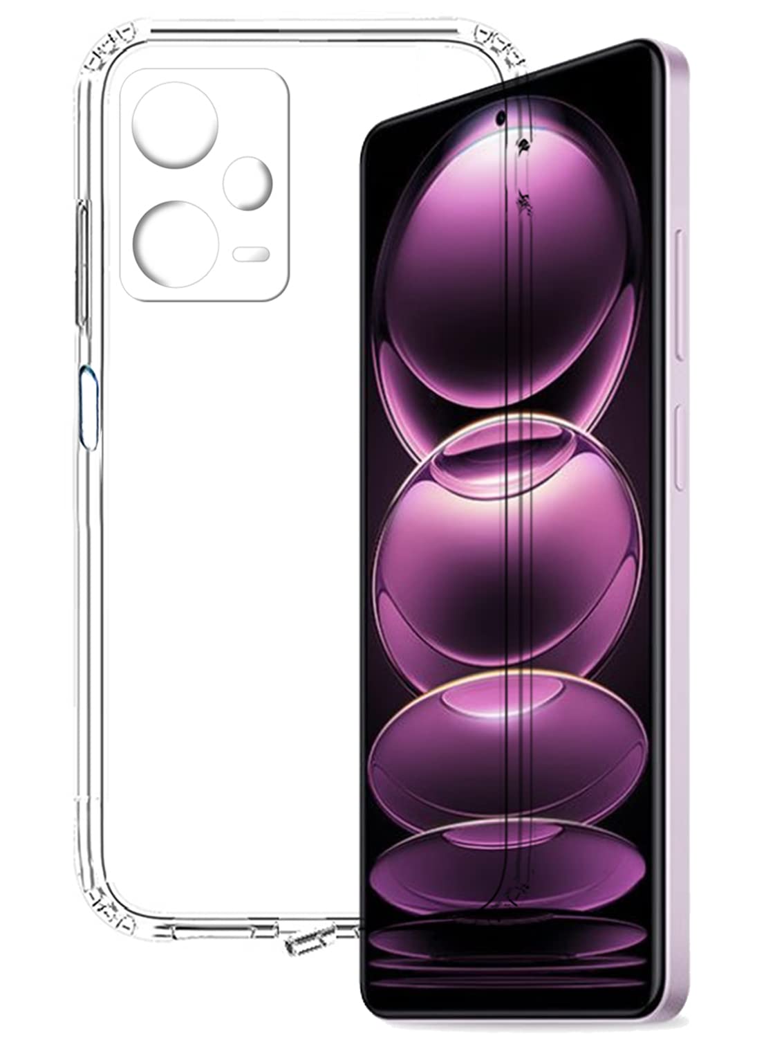 Tough Lee Back Cover Case for Mi Redmi Note 12 Pro 5G (Transparent) (Soft Silicon) (B0BSNQXNDD) Amazon Price History, Amazon Price Tracker