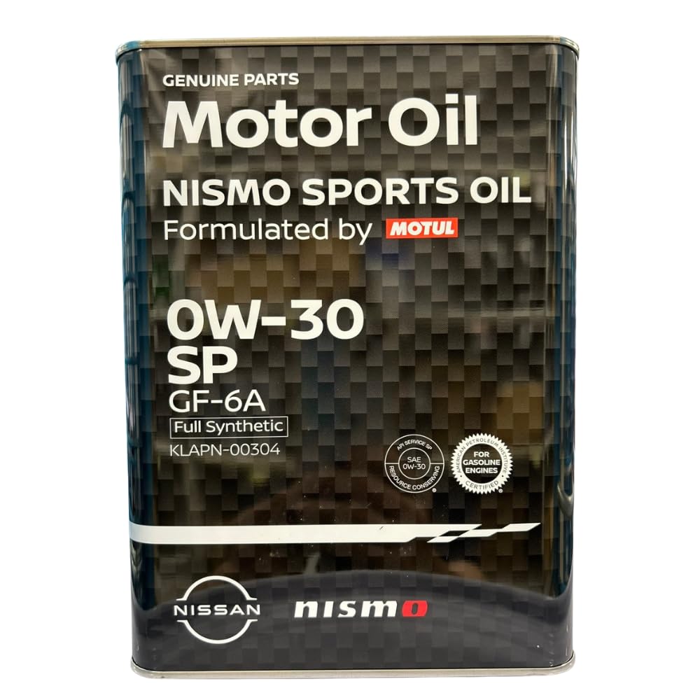 エンジンオイル NISMO スポーツオイル 0W-30 SP 化学合成油 Amazon | nismo(ニスモ) 日産純正NISMOスポーツオイル 0W-30