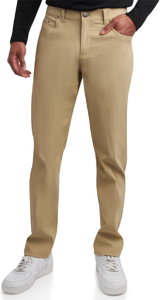 Spyder Mens Golf Pants - Lightweight Stretch Nylon Quick Dry Work Dress Pants for Men with UPF 30+ and Pockets (Sizes: 30-38)