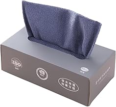 Pano de Limpeza Multiuso em Microfibra Lavável, Caixa com 20 Unidades (Cinza)