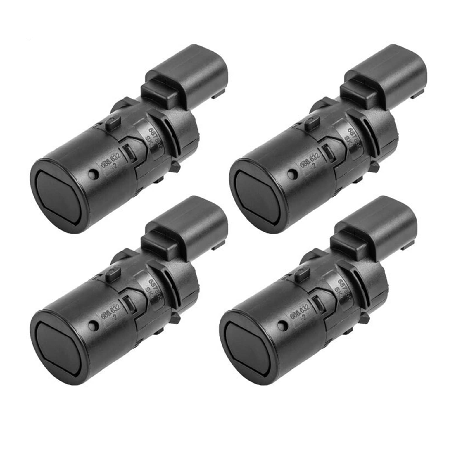 4 sensores de Aparcamiento PDC for Coche, Parachoques con Asistencia de Marcha atrás, for, E38, E39, E53, 5, X5, 725, 730, 740, 530, 66216902182, 8375533, 6902182 Kit de sensores de aparcamien