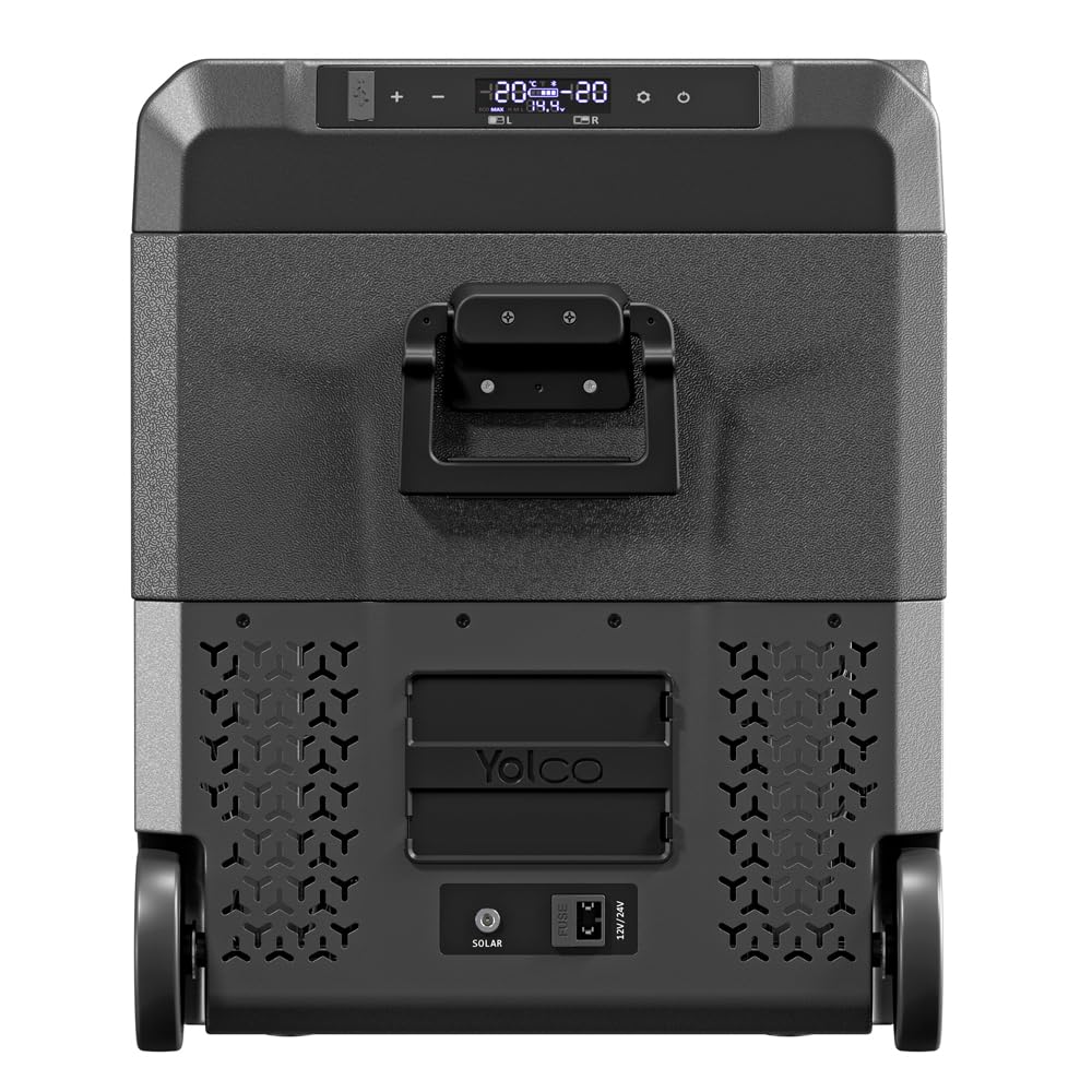 Yolco TCX60 Kompressor Kühlbox 50-60L - Dual Zone 12/24V & 100-240V