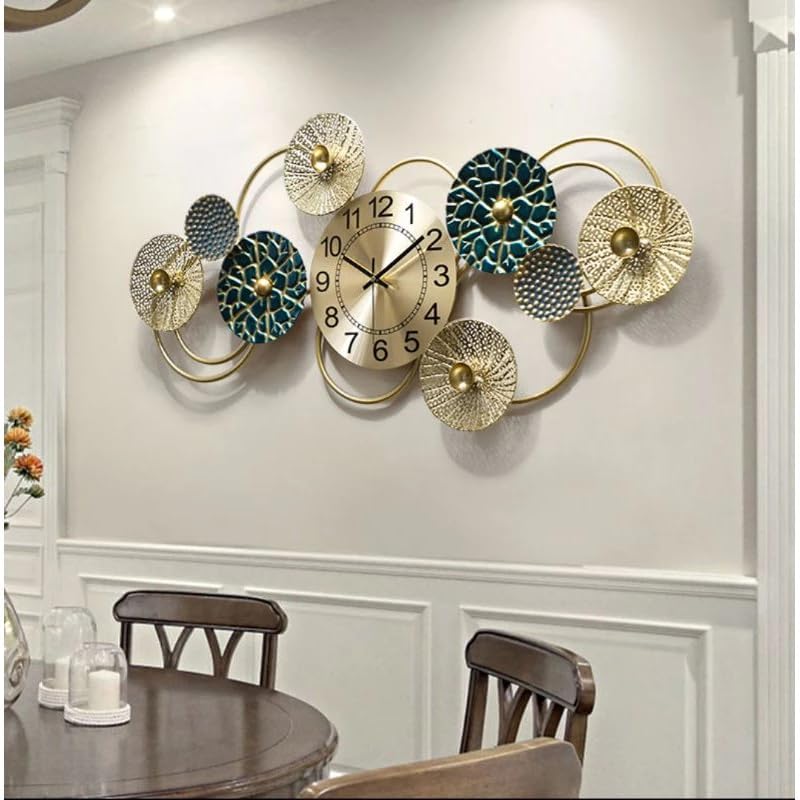 Inexpensive Indoor Decor Ideas 34 Decor Wishes ® Analog Metal Wall Clock for Decor Metal Art Wall C...