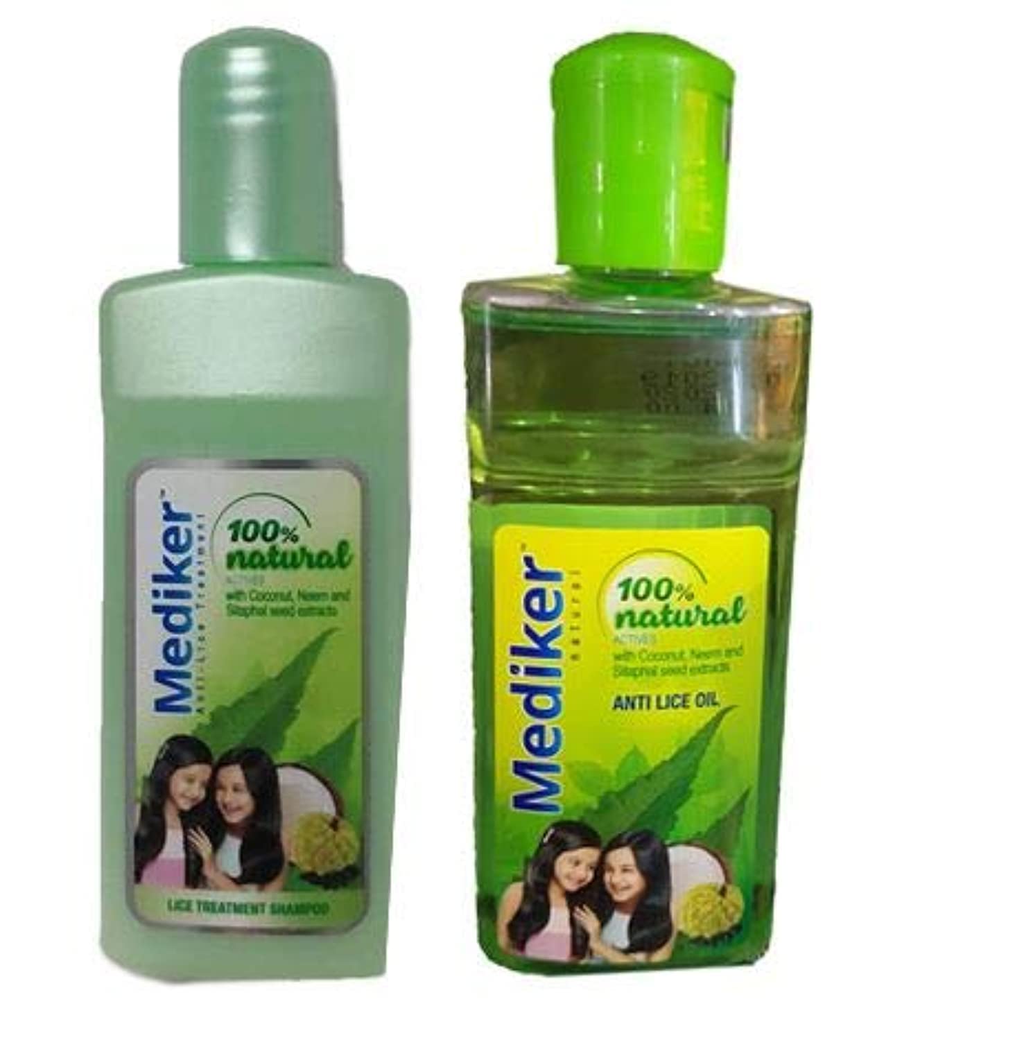 Anti Lice Treatment Shampoo and Oil - 50ml Each