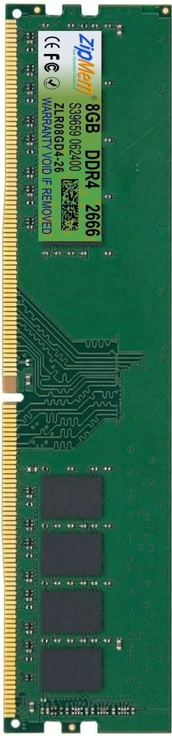 Amazon.in: Buy Zipmem® 8GB DDR4 2666MHz RAM | Desktop RAM | CL-19