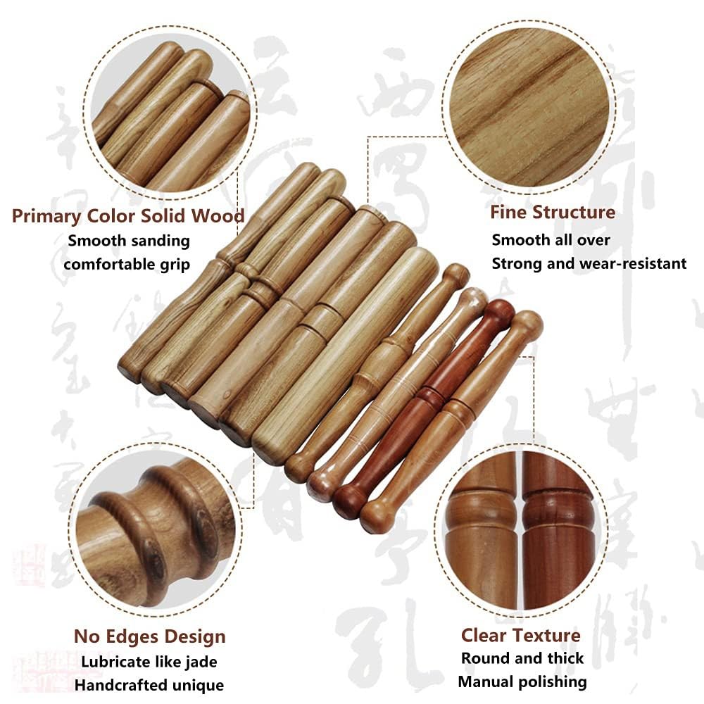 Tai Chi Stick Tai Chi Qigong Lineal Traditionelle Chinesische Tai Chi Ruler Leichte Taiji Sport Training Sticks, Sparenpositionsstift für Die Physische Rehabilitation