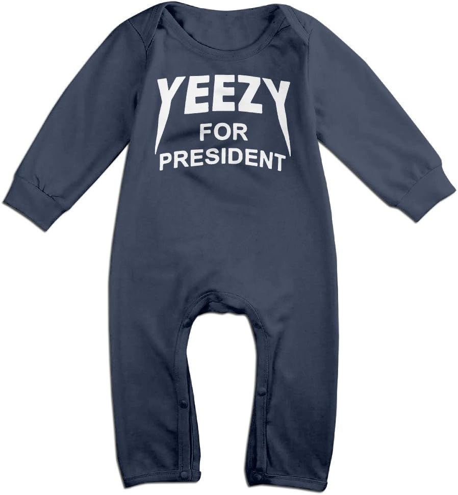 Yeezy For President Baby Onesie Bodysuit Toddler Clothes Jumpsuits Longsleeve