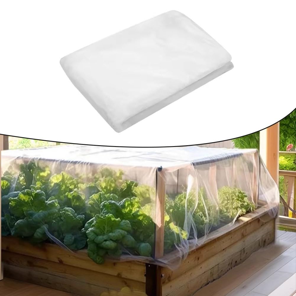 Filet de protection pour plantes de jardin – Couverture en maille durable pour semis, légumes et fleurs – Protège la croissance des oiseaux, des insectes et des débris – Respectueux de l'environnement