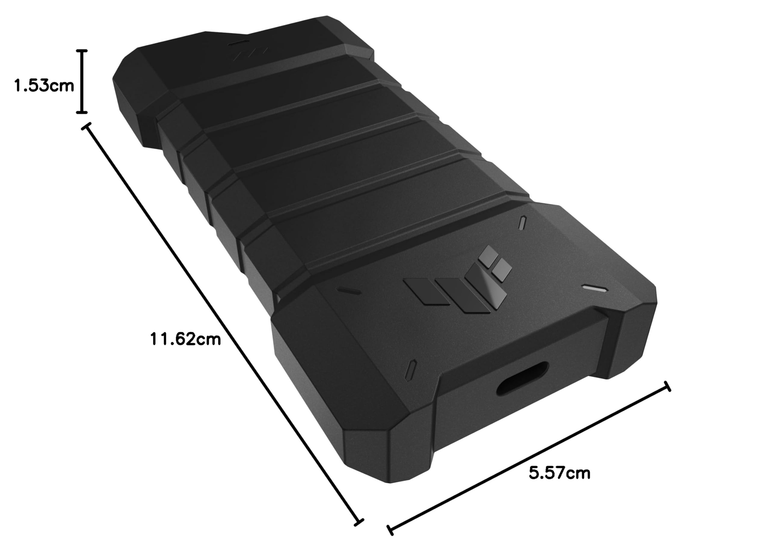 ASUS Boitier SSD TUF Gaming A2/BLK/G/AS//ESD-T1W//M.2 NVMe Externe