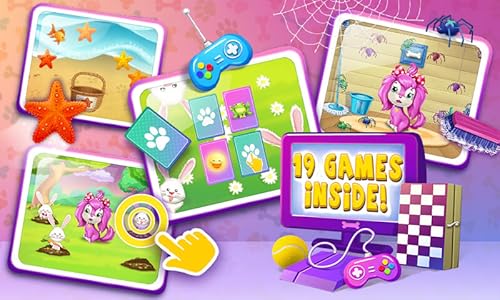 Pink Dog Mimi - My Virtual Pet Puppy Care & Games #TOP3