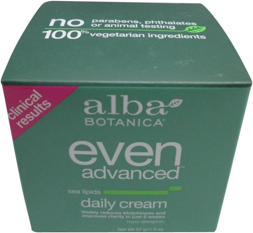 Alba Botanica Sea Lipids Facial Daily Cream, 2 Ounce - 3 per case.