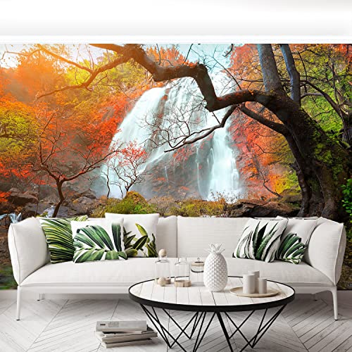 Papier peint cascade Thaïlande pour masquer un mur abîmé déco 208x146 - 5