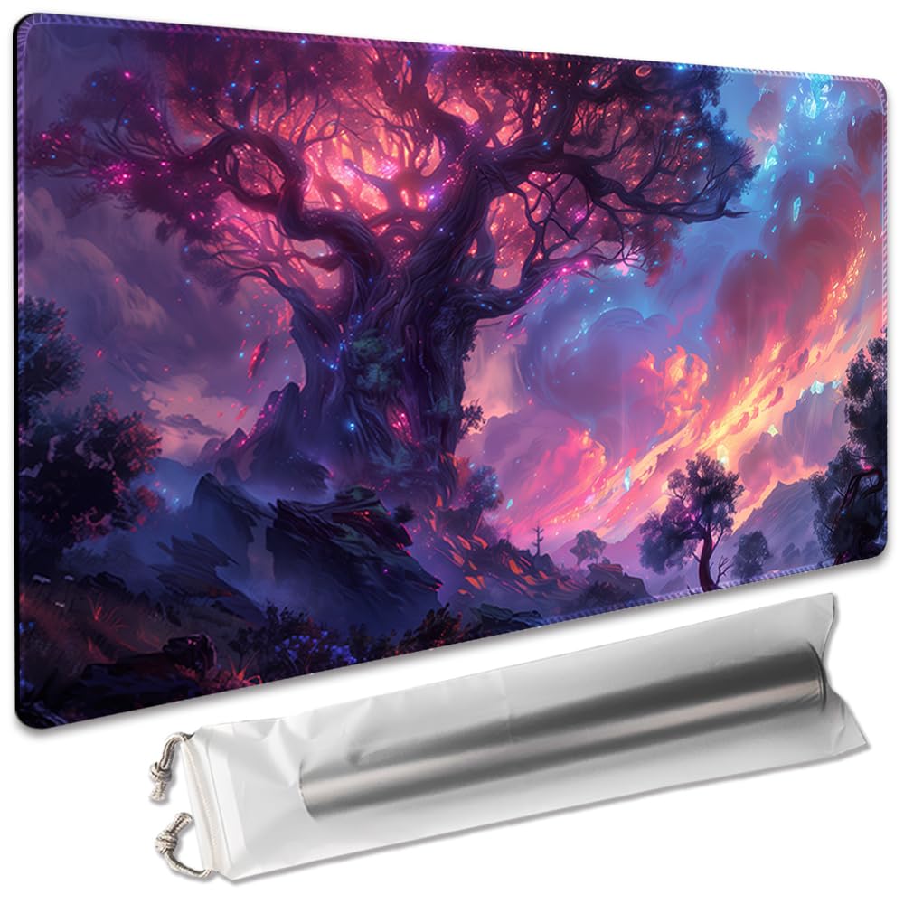 MTG Playmat with Zones Unofficial, Original Design Board Games Play mat 24x14 Inchnon Free Storage Bag - 2511271 (1118114, no Zone)