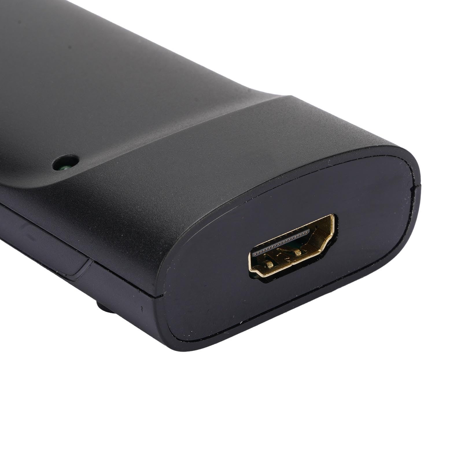 Jiawu Steckbarer USB3.0-auf-High-Definition-Multimedia-Schnittstellenadapter, Doppelbildschirm-High-Definition-Display für Grafikdesign, Bearbeitung für Typ-C-Anschluss