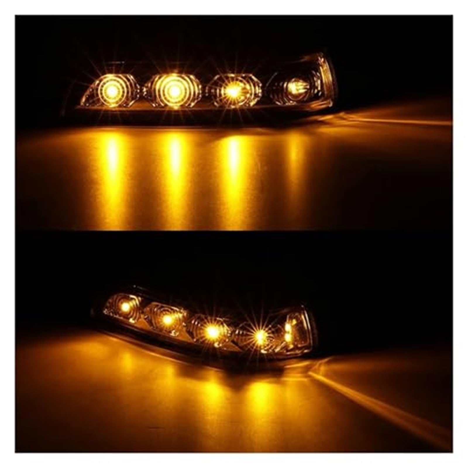 Dla Hyundai, dla I30 2009-2012 LED lusterko wsteczne samochodu boczne skrzydło kierunkowskaz cofania lampka sygnalizacyjna Światło kierunkowskazu samochodowego(BLACK Black Right)