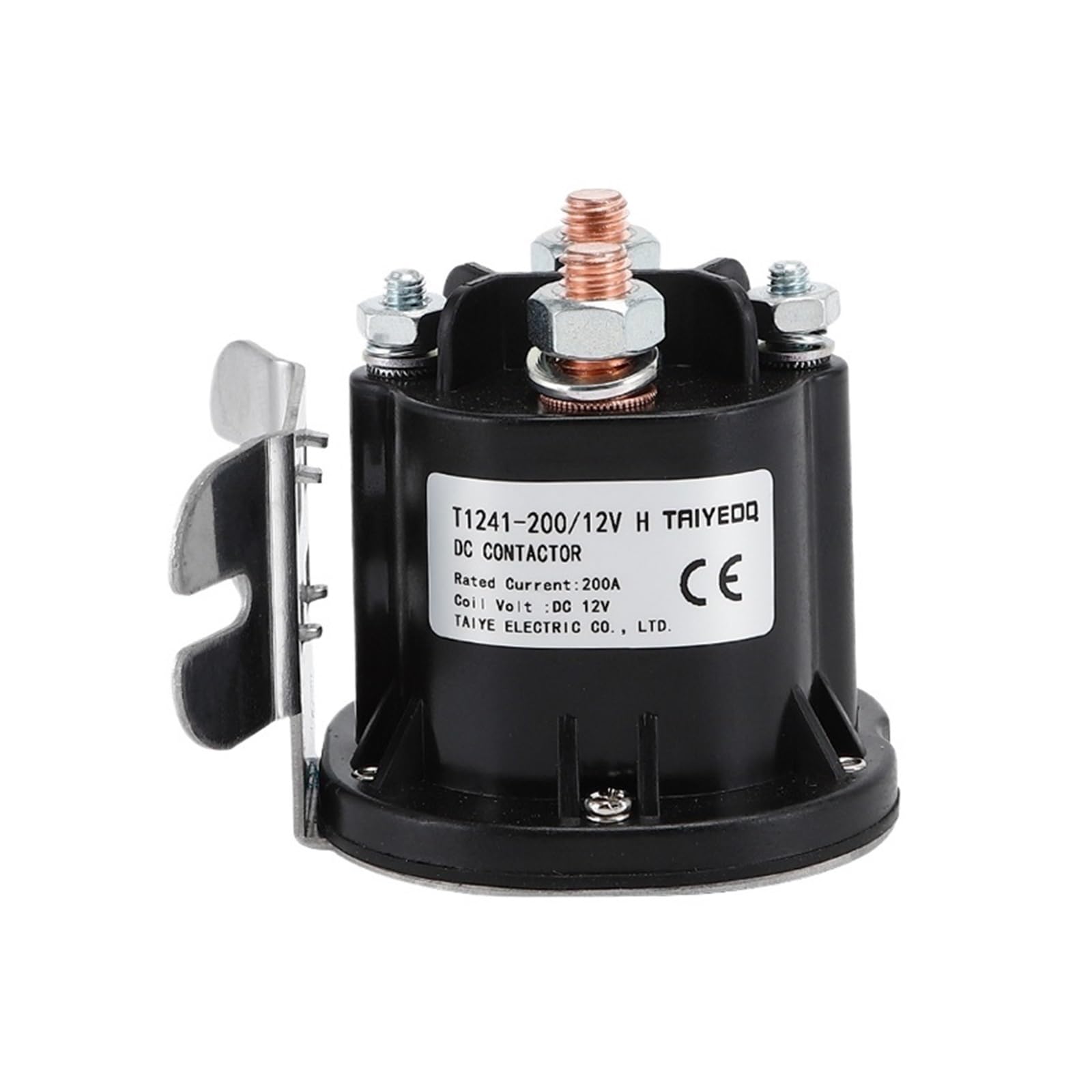 Stycznik DC 12V 24V 48V 200A 1NO T1241-200 do elektrycznej ciężarówki elektryczny wózek widłowy wciągarka pojazdu elektrycznego(72V 1NO)