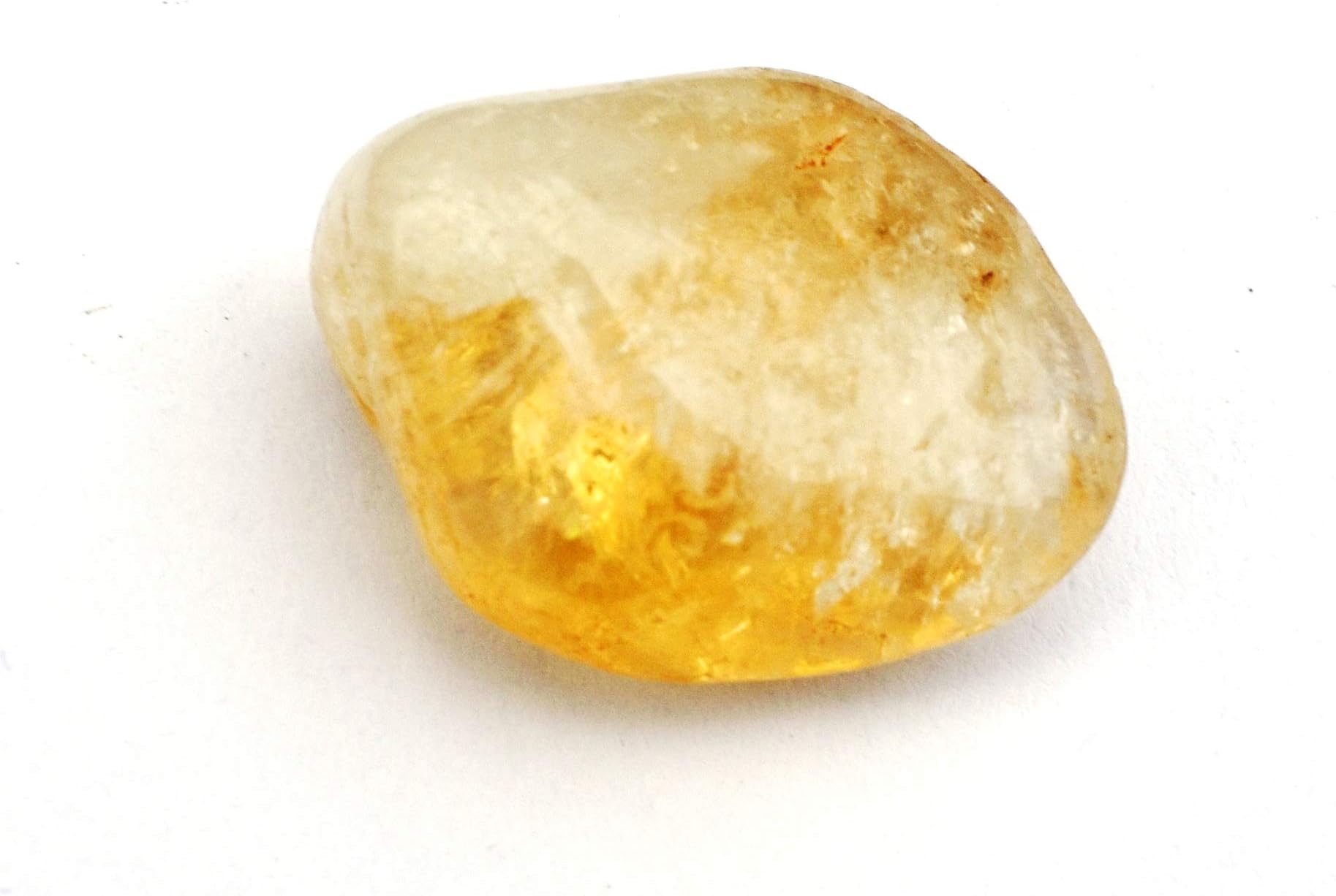 Krystal Gifts UK Reiki Healing Energy Charged Citrine Tumble Stone (Approx 2cm Each) Beautifully Wrapped