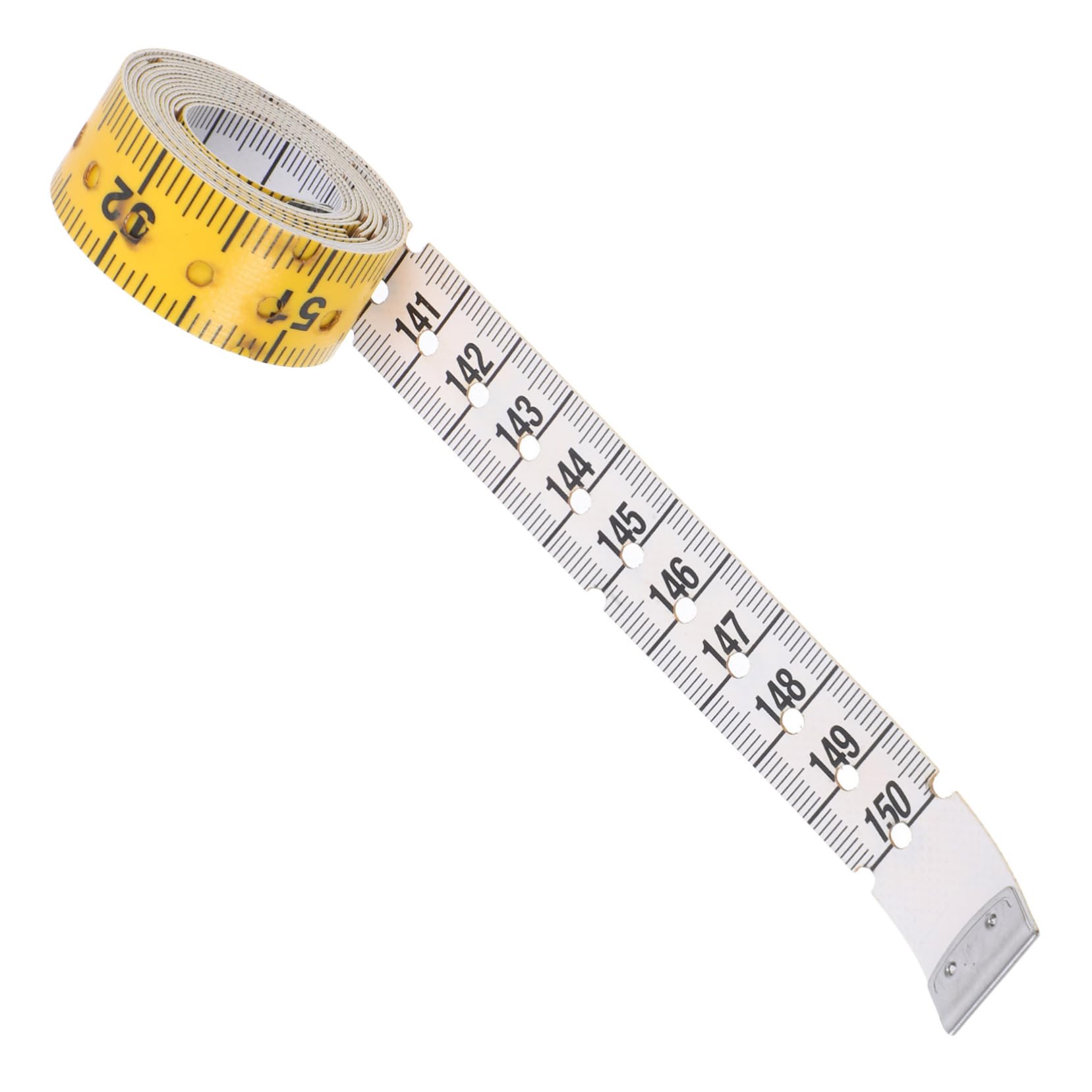BESPORTBLE Lot De 2 Mètres Ruban Pour Tailleur Règle Outil De Mesure Pour Aveugles Ruban À Mesurer En Tissu Produits D'Assistance Aide Aux Personnes Malvoyantes Outils D'Étude