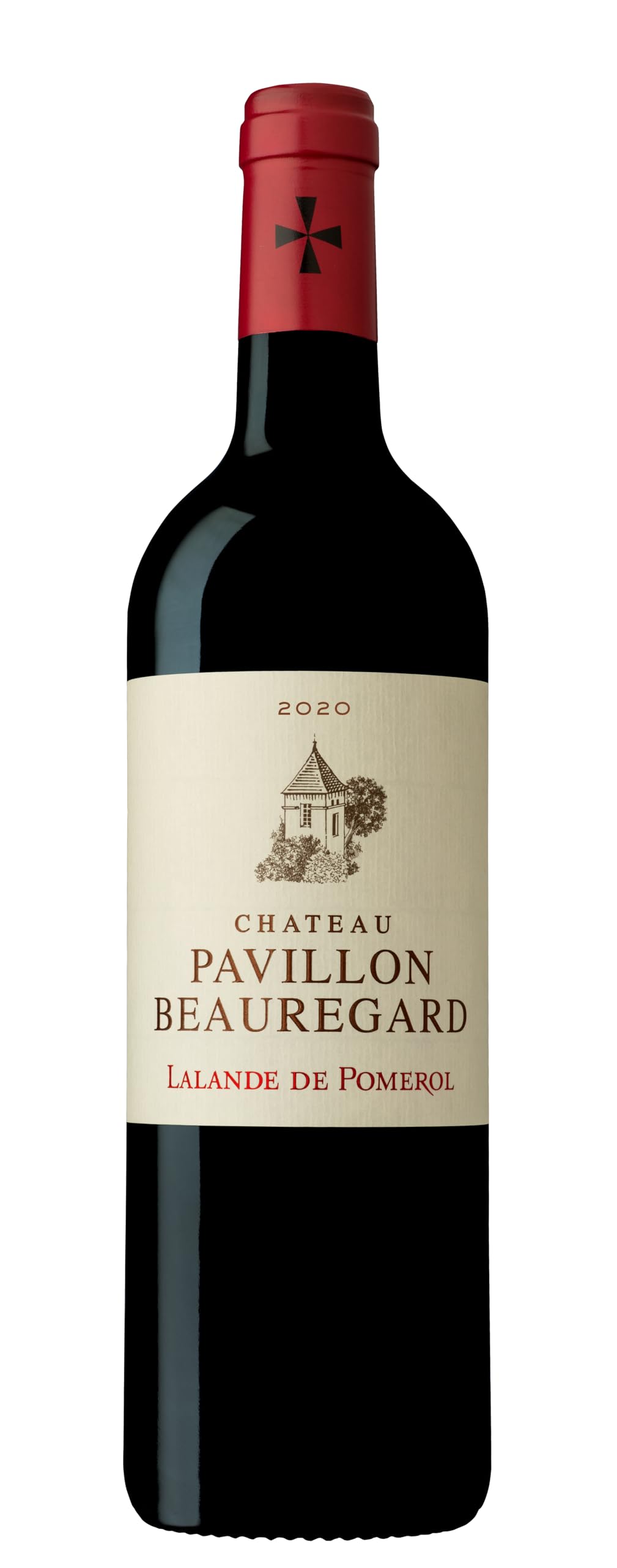 Pavillon de Beauregard - Vin Rouge - AOP Lalande de Pomerol - Millésime 2020-1 bouteilles x75cl