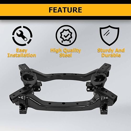 Miniatura 3 de KUAFU Travesaño del motor de la cuna del bastidor auxiliar de la suspensión delantera compatible con Dodge Charger Challenger 2011-2015 Chrysler 300
