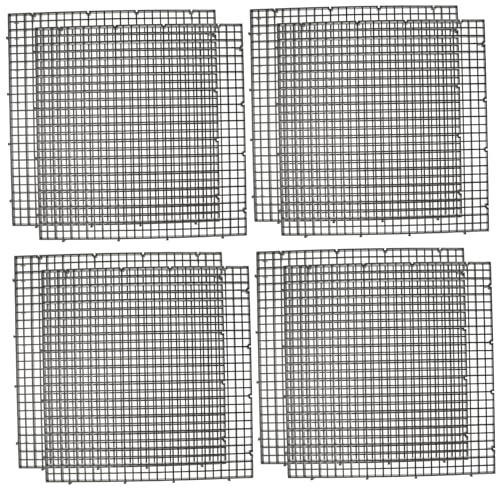 COSMEVIVI 水槽用プロトリンセパレーター 18個 グリッド底板 水槽用グリッド仕切りボード 頑丈 漏れ防止 簡単セットアップ