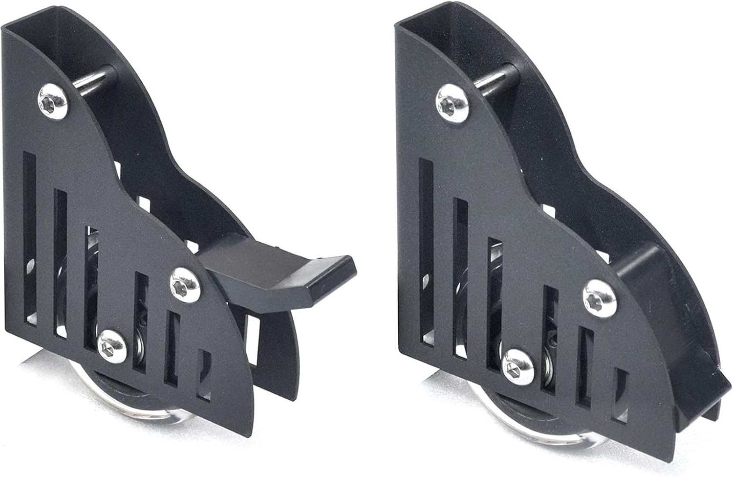 Rolling Ladder Hardware Kit for Bookshelves Adjustable 3.3 to 19.7 Feet Rustic Black Sliding Rail for Mobile Ladders Ideal for Home Interior and Loft Spaces