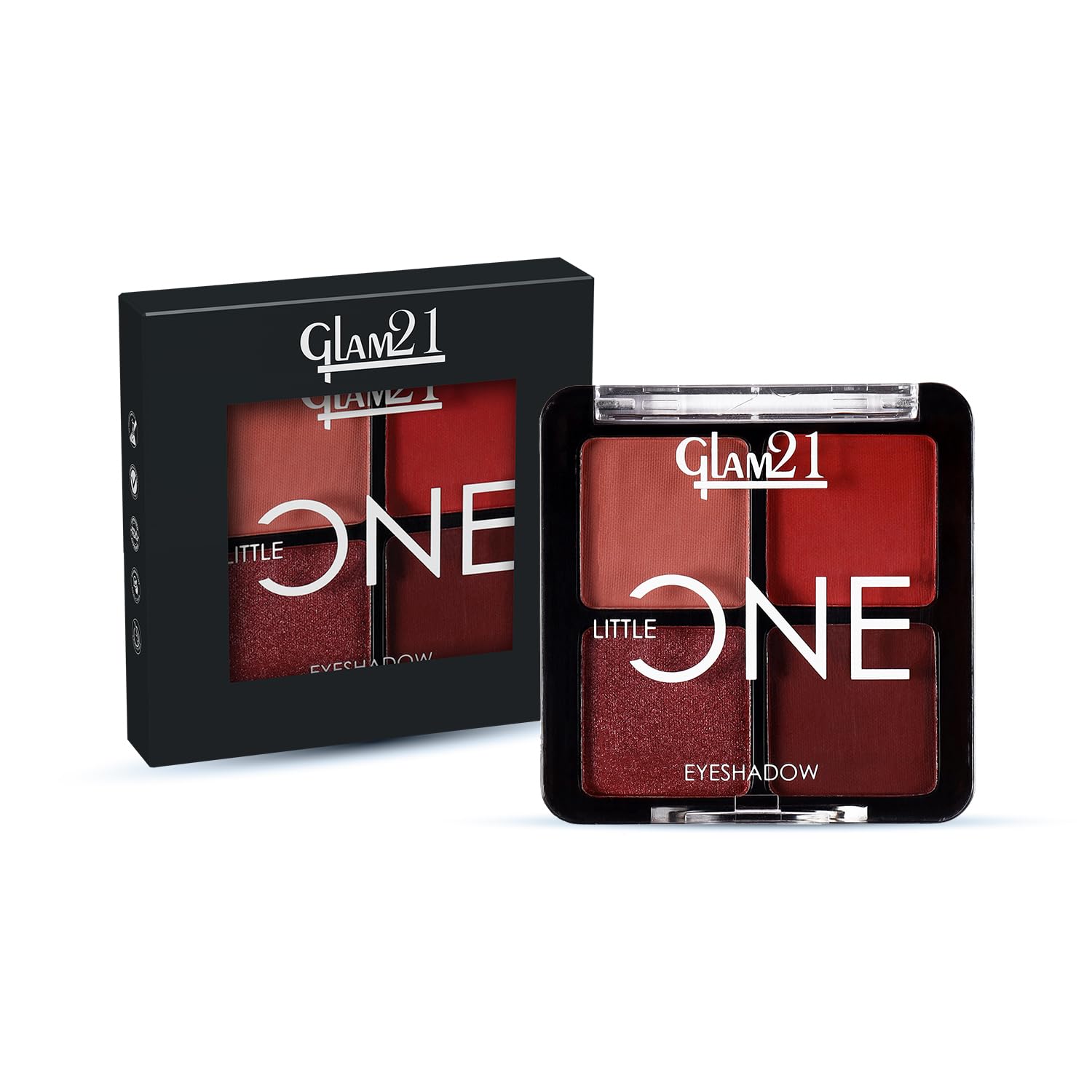 Glam21 Little One 4-in-1 Eyeshadow Palette | Ultra pigmented, Easy to blend | Long Lasting Eye Make Up Kit |Under The Sun-05