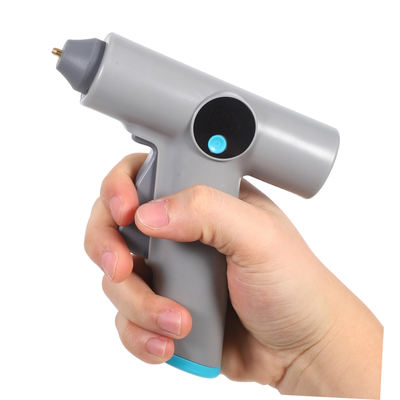 Pistola de Pegamento Caliente Inalámbrica Recargable, Compacta de Plástico