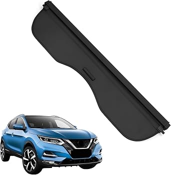 Retractable Trunk Cargo Cover, Compatible with Nissan Qashqai J11 2014-2020, Trunk Luggage Security Shield Shade