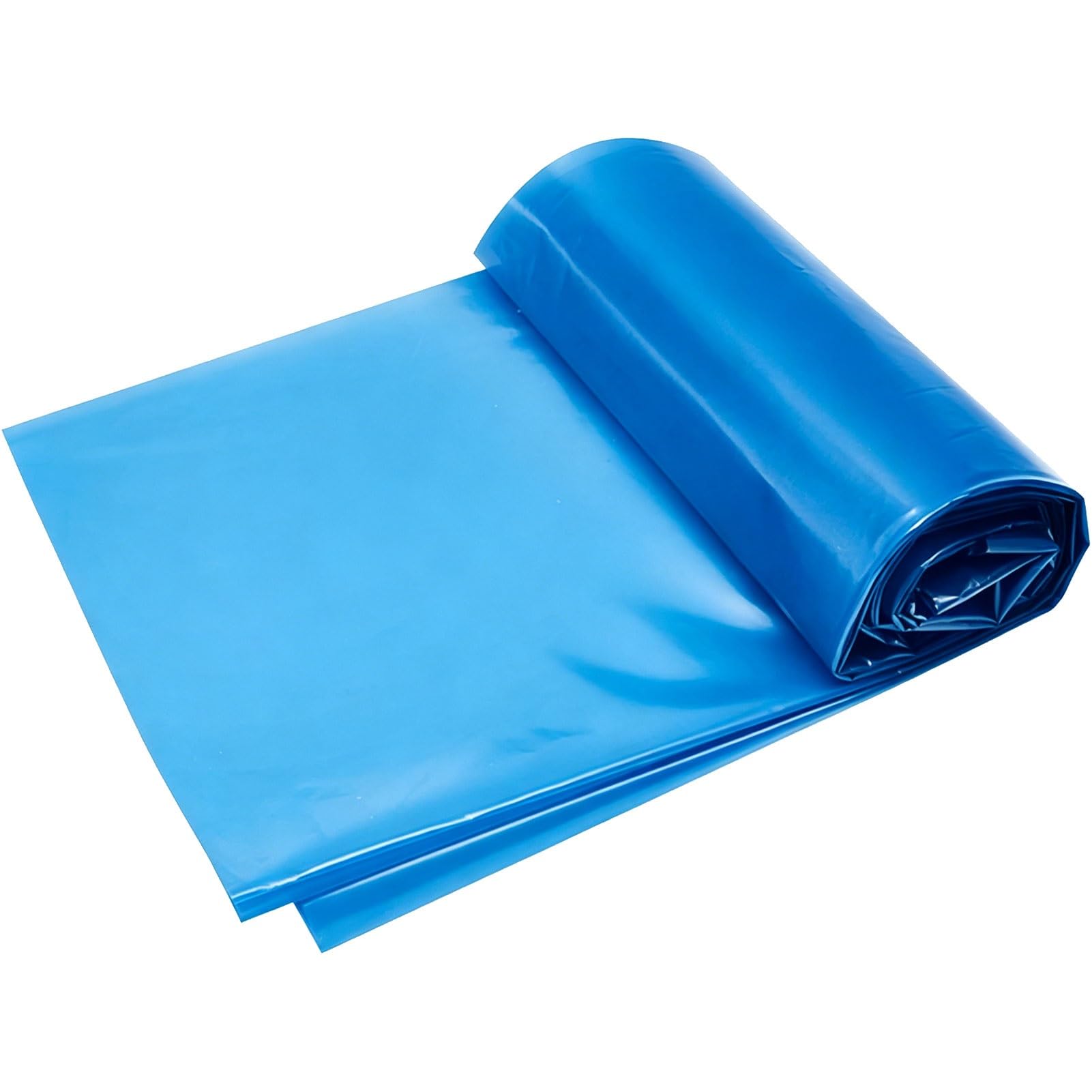 Luyckfrazy Pond Liner, HDPE Pond Liners for Outdoor Ponds Blue Heavy Duty Waterproof Membrane Easy Cutting & UV Resistant for Koi Ponds, Streams 2×10M, 3×7M,4×8M, 5×12M(2x6m(6.5x19.7ft))