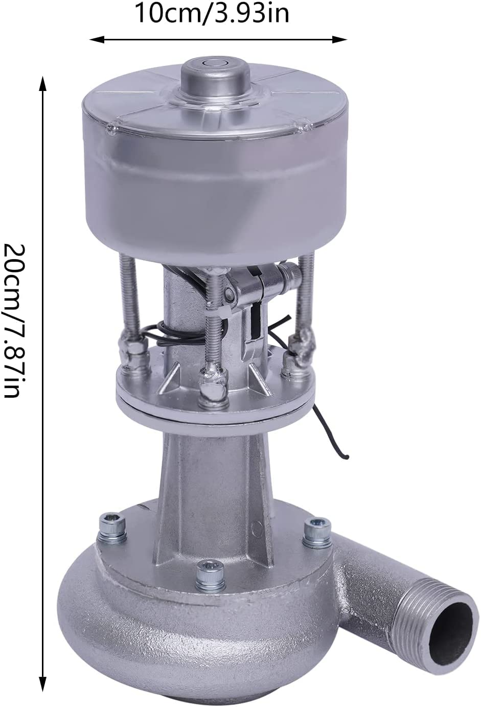 Tragbarer Mikro-Hydroelektrischer Generator mit Überwachungssystem für netzunabhängige Stromerzeugung