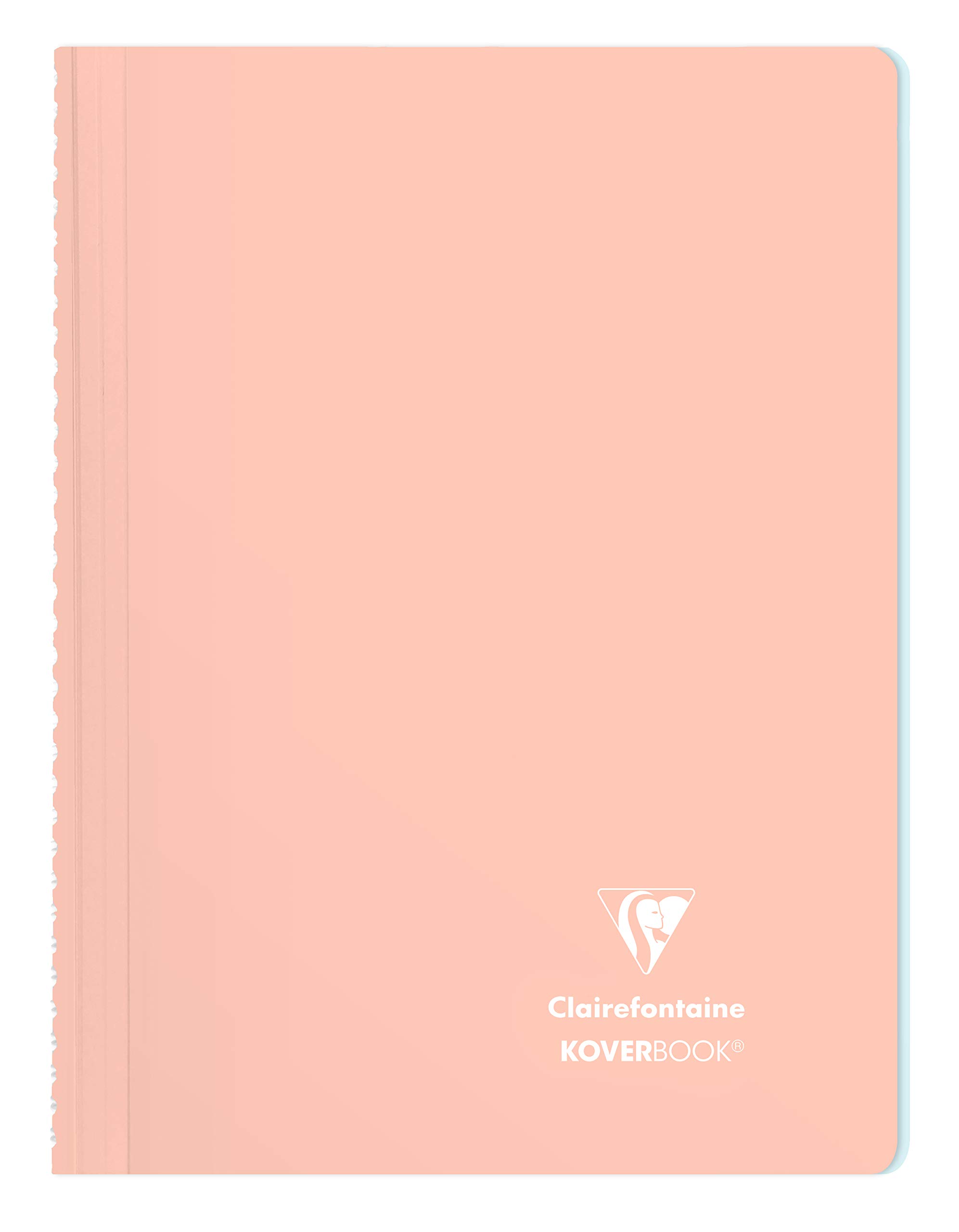Clairefontaine 376781C 5 Spiralhefte Koverbook A4 80 Blatt liniert sortiert
