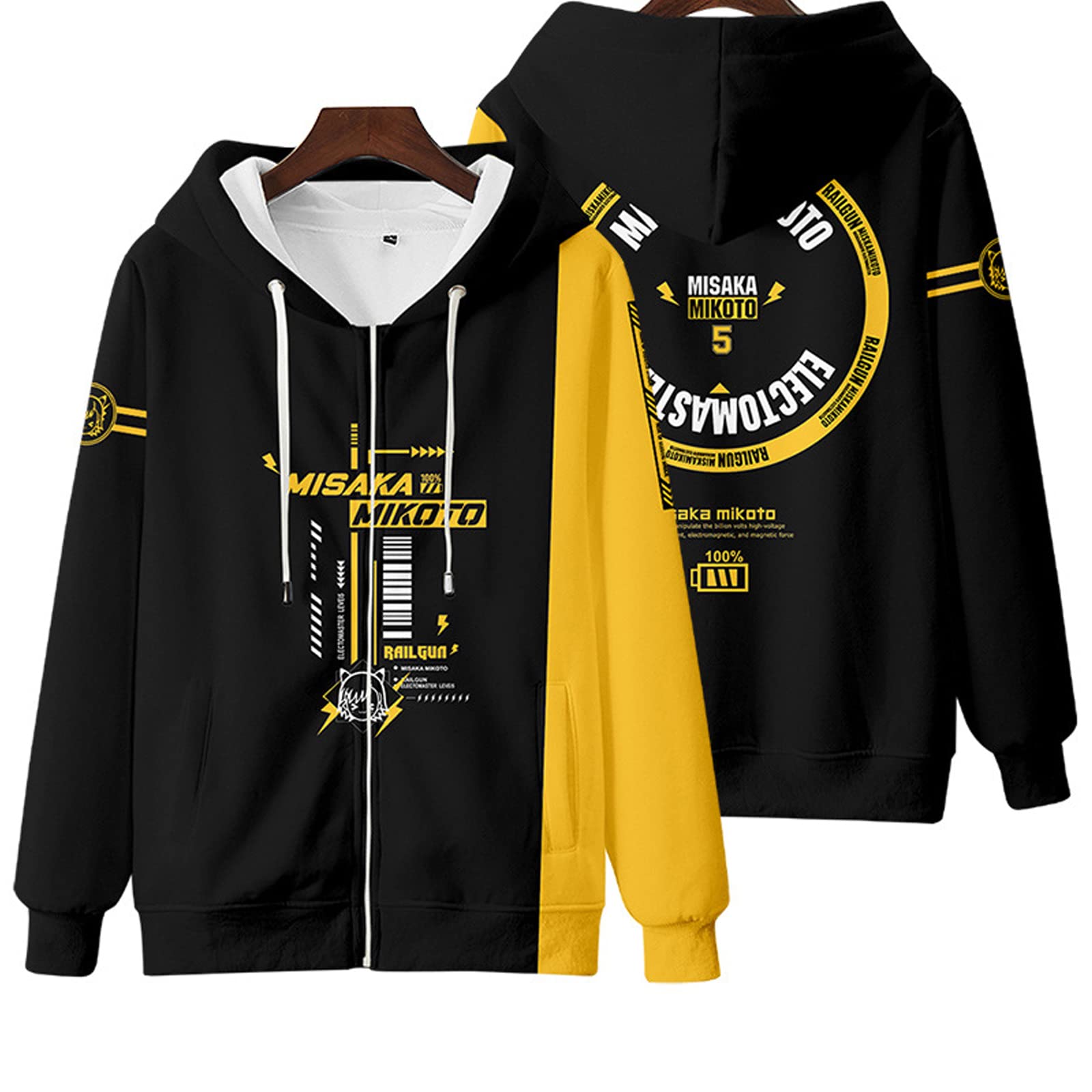 とある科学の超電磁砲 御坂美琴　パーカー Lサイズ とある科学の超電磁砲T - 御坂美琴 パーカー/メンズ | AMNIBUS