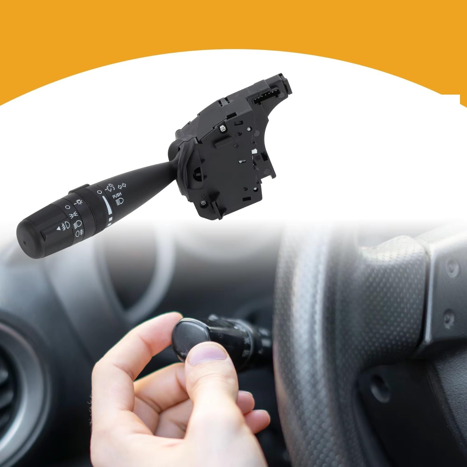 Comando Devio Luci Auto Compatibile Con Jeep Per Patriot 2007 2009-2017 Per Wrangler JK 2008-2017 2018 Interruttore Leva Indicatore Direzione Multifunzione Piantone Dello Sterzo
