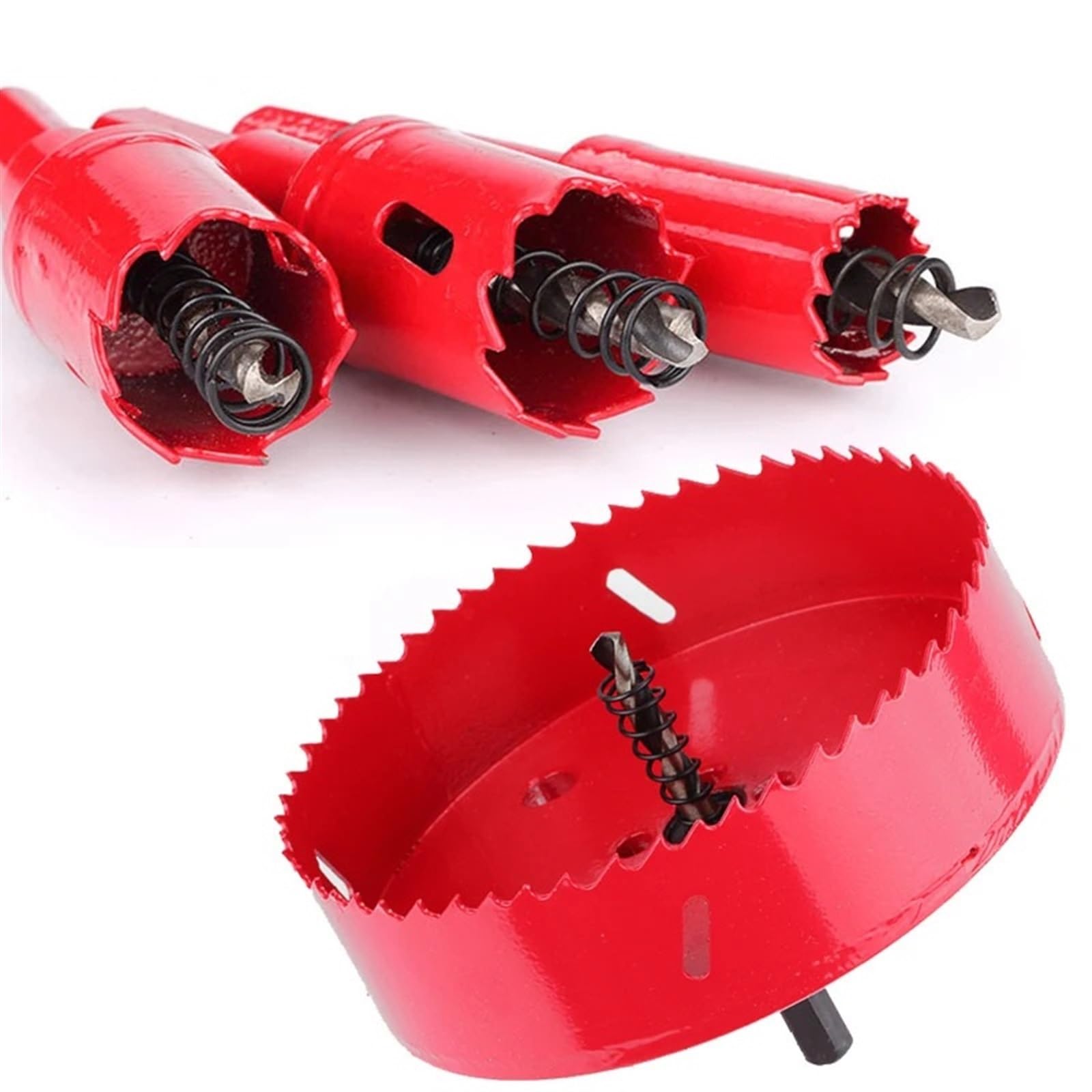 Trous bimétalliques sans déviation grâce au foret hélicoïdal 145mm bois - 7
