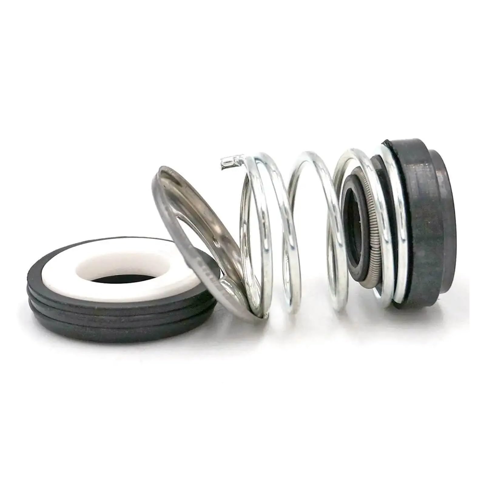 Accesorios de Hardware Sello de Eje mecánico con diámetro Interior de 8 a 16 mm, Resorte de Bobina Simple de Grafito/cerámica for Bomba de Agua, Modelo 156 Sello mecánico(15mm)