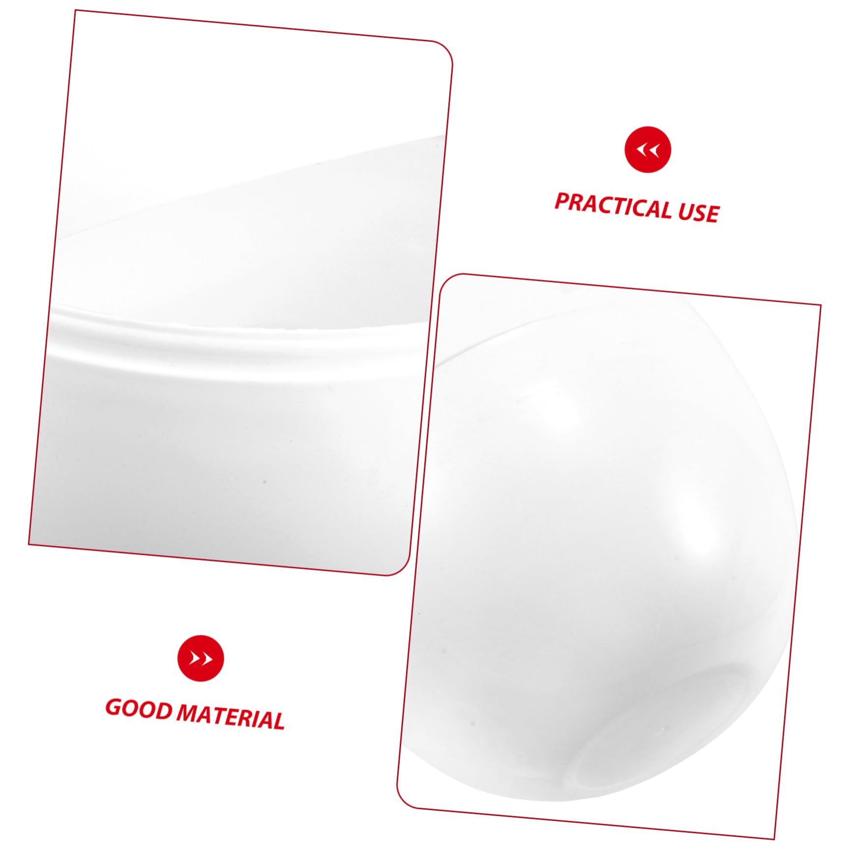 Uovo Gigante in Plastica Bianca da Riempire, Guscio Riutilizzabile e Apribile per Decorazioni e Giochi Nelle Celebrazioni Primaverili