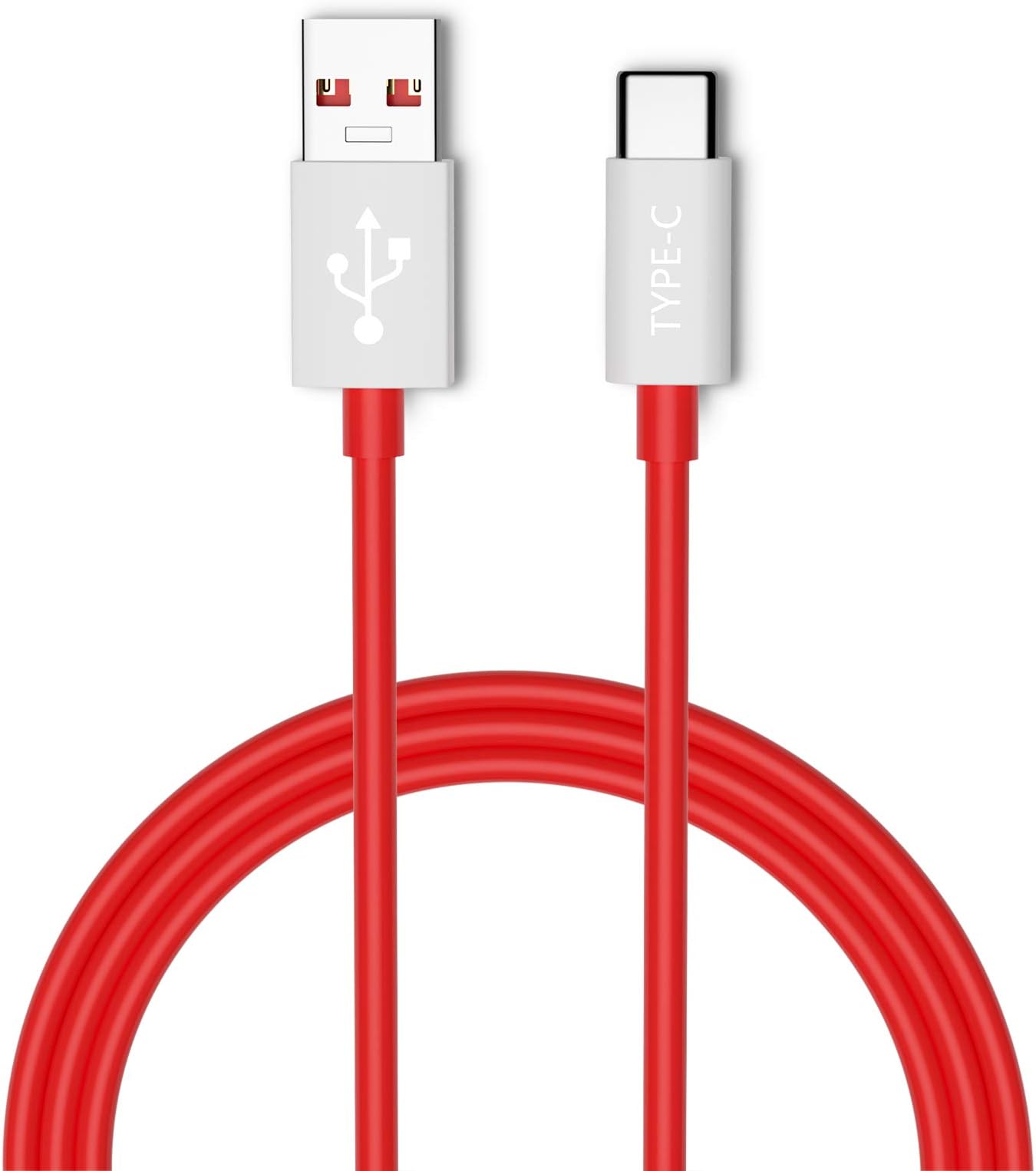 TITACUTE for OnePlus 8/7/6/5 - 1.8m/6ft Type C Cable, SuperVOOC & Dash Charge for OnePlus 11/10/9/8/7/6/5/3/2/2T/CE 2/5G
