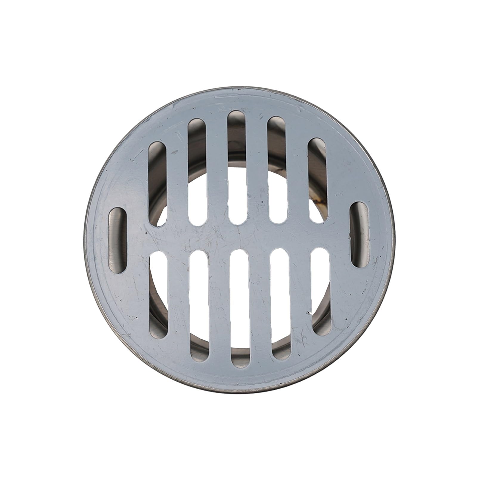 2Pcs Floor Drain 50-200mm Stainless Steel Round Rain Pipes Cap Anti Blocking Strainer For Bathroom Balcony Drainage Roof(83mm)