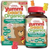 Algopix Similar Product 10 - Yummi Bears Organics Immunity Health